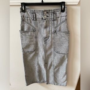ISABEL MARANT ETOILE Toria Denim Skirt